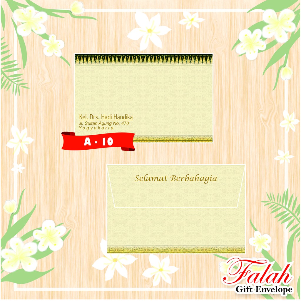 

Amplop Falah Motif A-10 Isi 50 Lembar Tanpa Tulisan