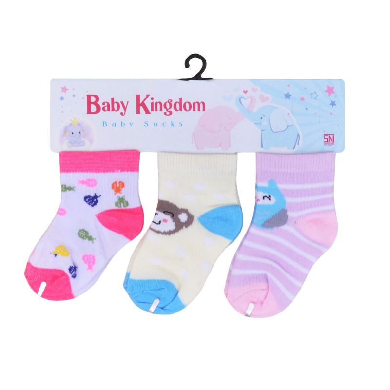 Kaos Kaki Bayi isi 3 pasang SNI / Kaos Kaki Bayi Laki laki Perempuan