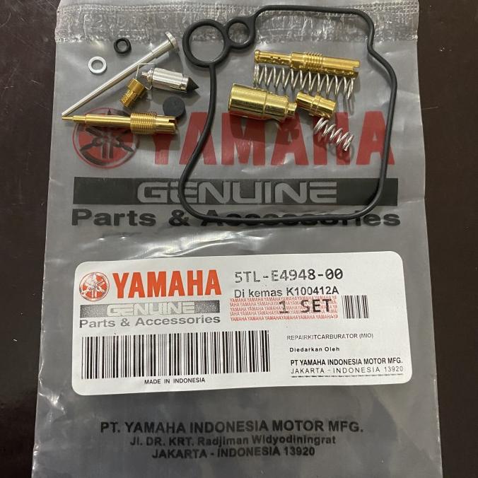 Repair Kit Karburator Yamaha Mio Karbu Sporty Soul Fino Lama Old 5TL yaay67 Berkualitas