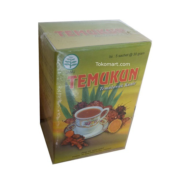 TEMUKUN - Temulawak Kunir - Minuman Sehat Herbal Instan - Segar Menyehatkan