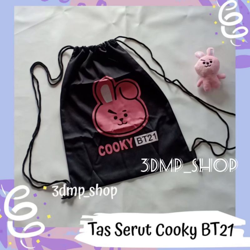 Tas serut bt21 cooky bts