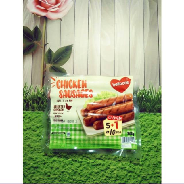 

Sosis Ayam Belfoods 20gram Chicken Sausages Naget
