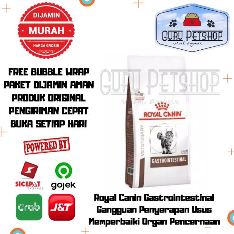 Royal Canin Gastrointestinal Cat 400gr / Gastro Cat / Makanan Kucing Royal Canin Gastro Intestinal