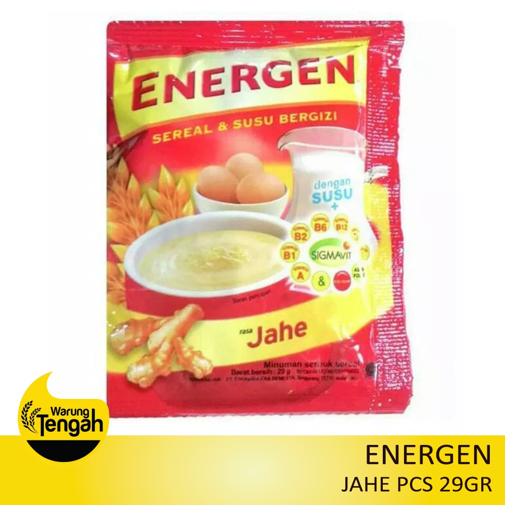 

[2 PCS] Energen Minuman Cereal Jahe 29gr