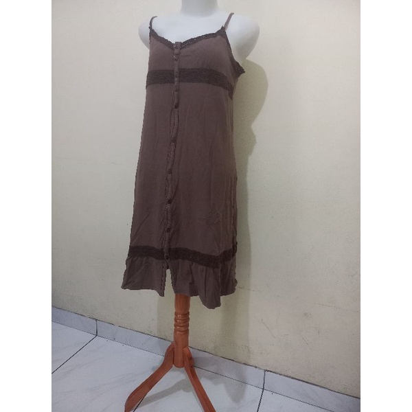Dress tanktop/dress tali satu /terusan wanita