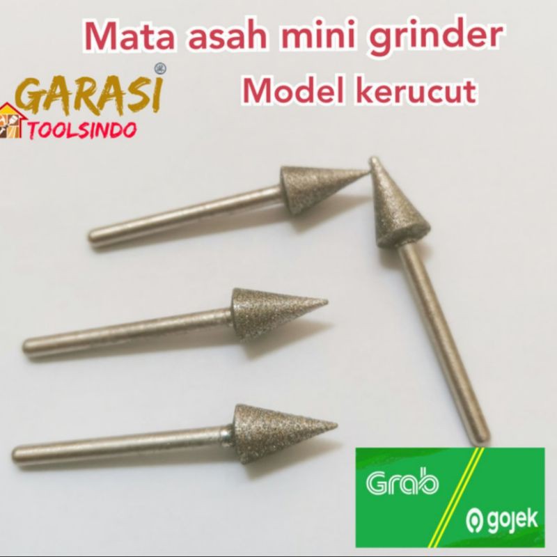 mata mini grinder mata asah diamond model kerucut mata die grinder mata poles ukir mata gerinda
