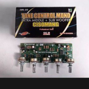 tone control mono middle subwoofer cisomang type 212 ampli amplifier subwoofer