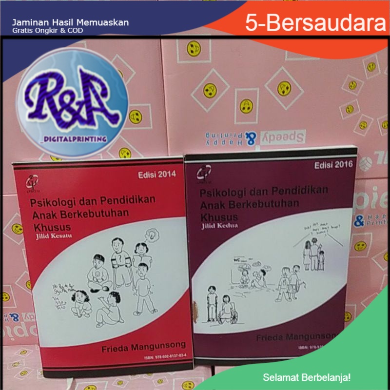 Psikologi dan Pendidikan Anak Berkebutuhan Khusus jilid 1 dan jilid 2 Frieda