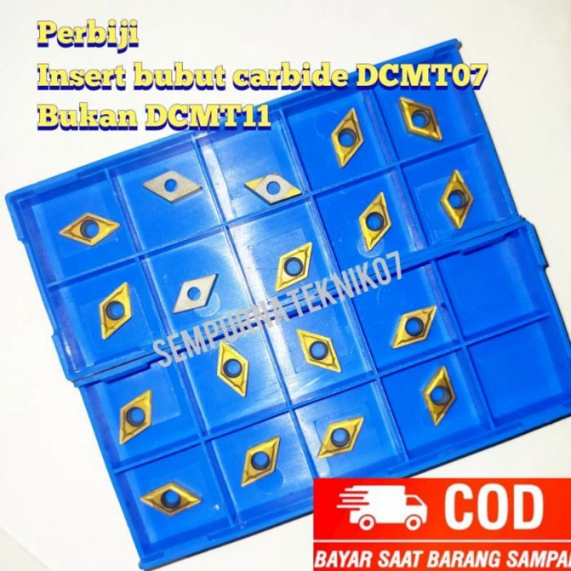insert bubut pahat bubut insert DCMT07 CARBIDE pahat bubut DCMT07
