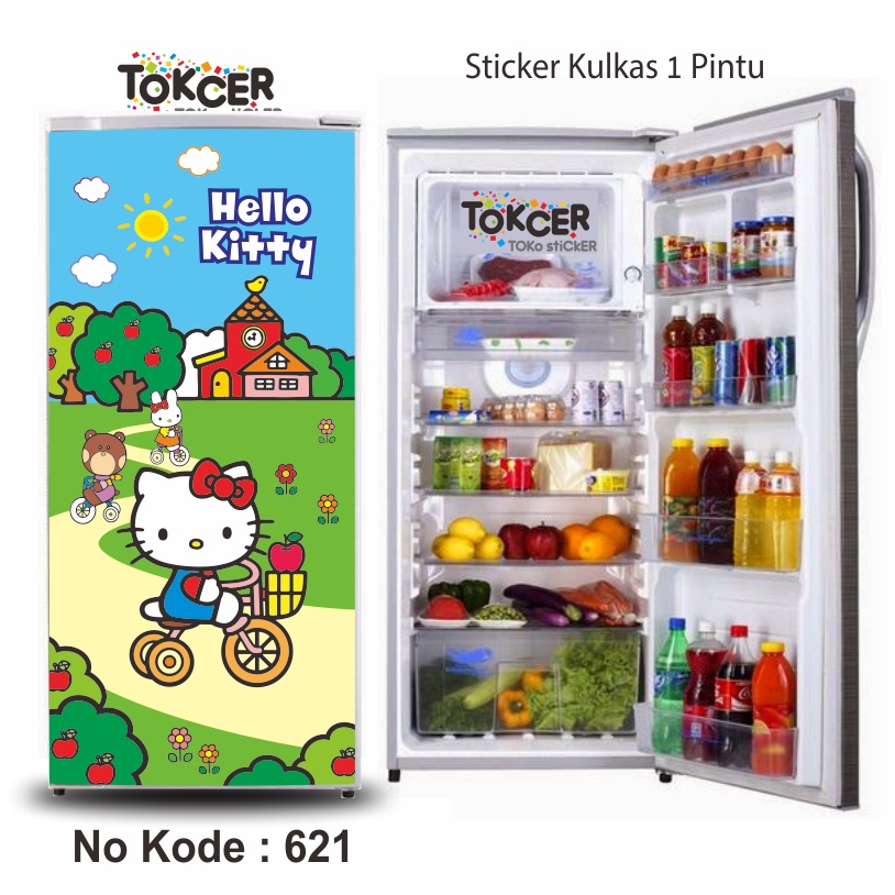 Stiker Kulkas HELLO KITTY