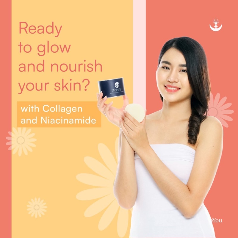 TRIBEAUT Brightening Soap Enriched With Collagen And Vitamin C 100gr