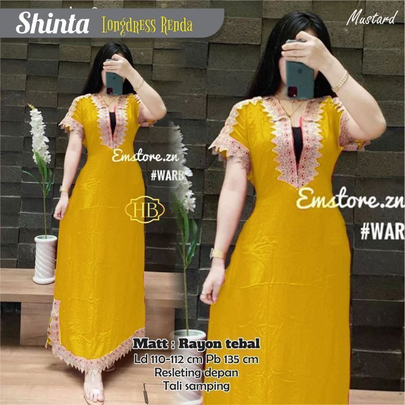 Daster Arab Shinta | Daster Arabian Renda Rayon Super 8454 Grade A Busui / Daster Kekinian