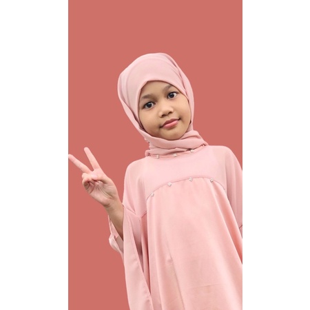 Hijab Couple Pasmina Instan Fatimah (Tali ikat belakang)