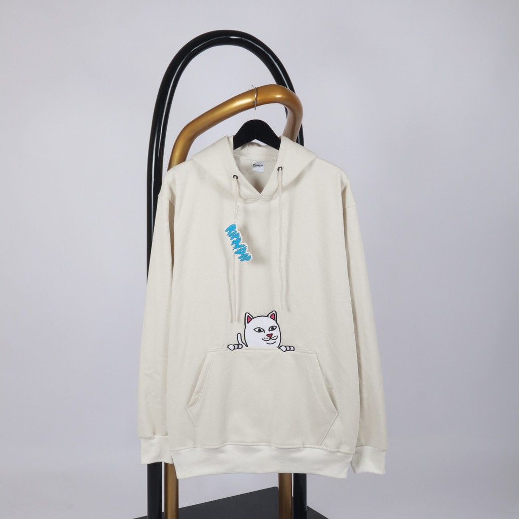 JAKET SWEATER HOODIE RPNDP CUTE CAT UNISEX PREMIUM QUALITY