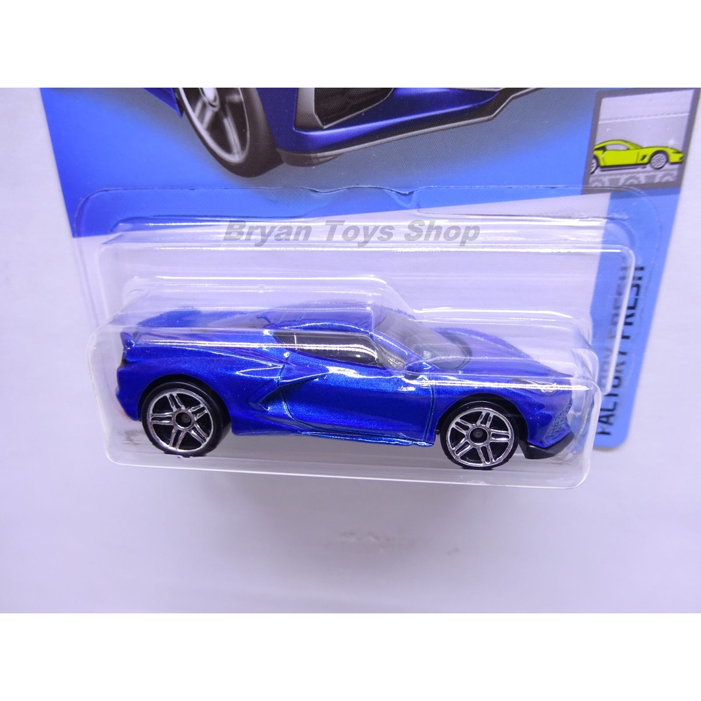 Hot Wheels 2020 Corvette Biru