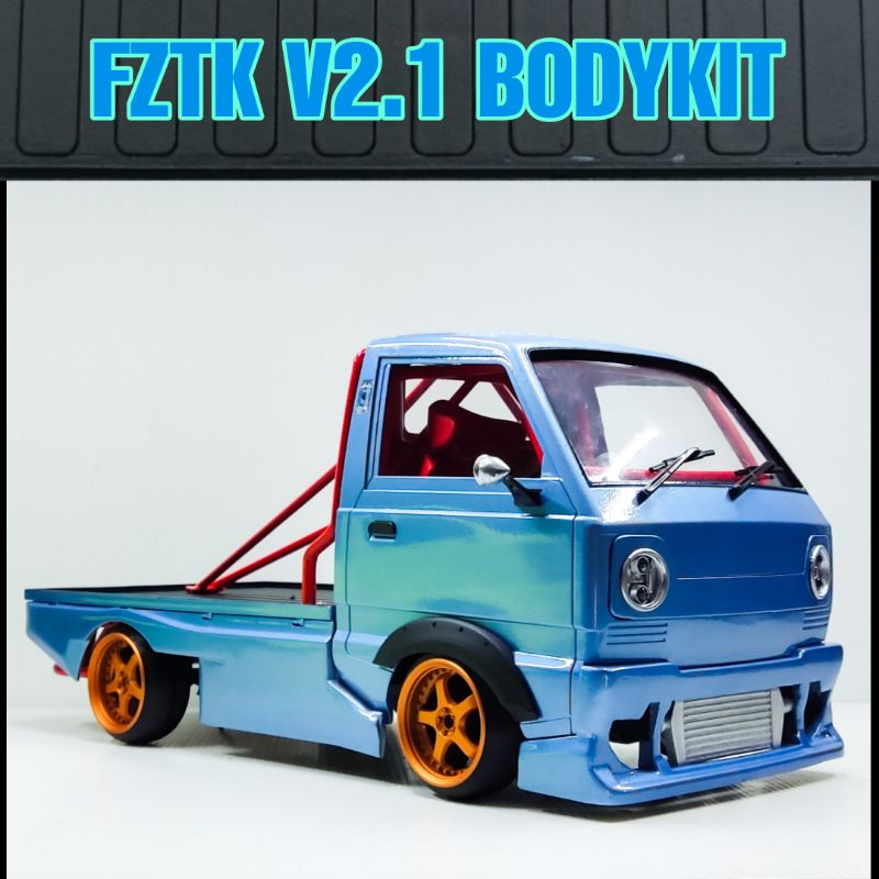 WPL D12 BODY KIT WPL D12 FZTK V2.1 (not paint)(BUKAN RC)