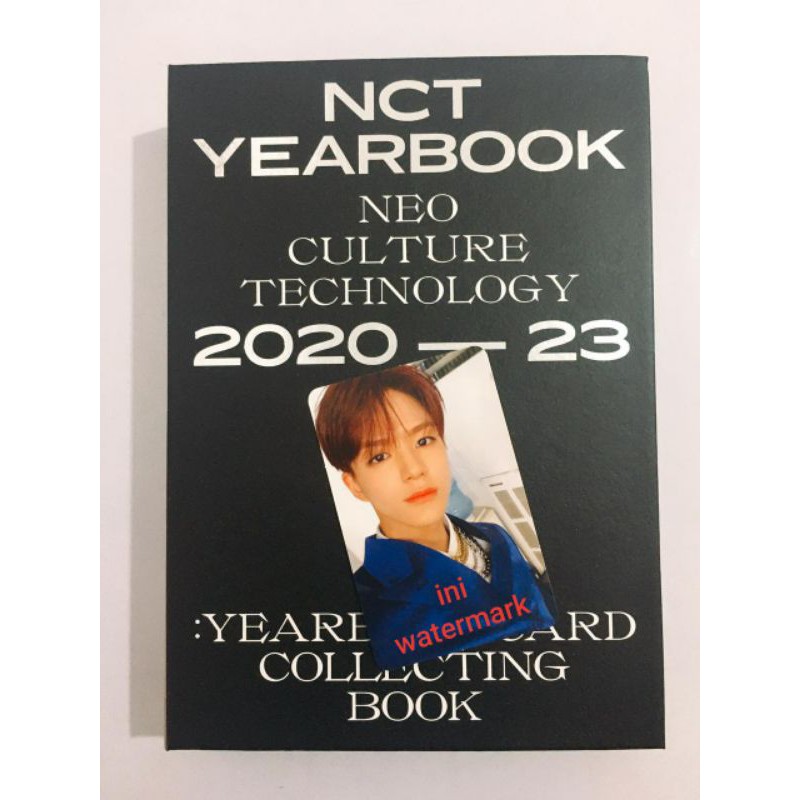 JENO FULLSET (PC + KOLBUK) YEARBOOK CARD COLLECTING BOOK NCT 2020