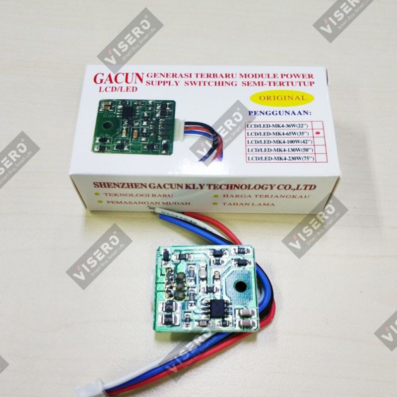 Regulator TV LCD/LED Gacun 35&quot; 65W ( Gacun LCD/LED-MK4-65W 35&quot; )