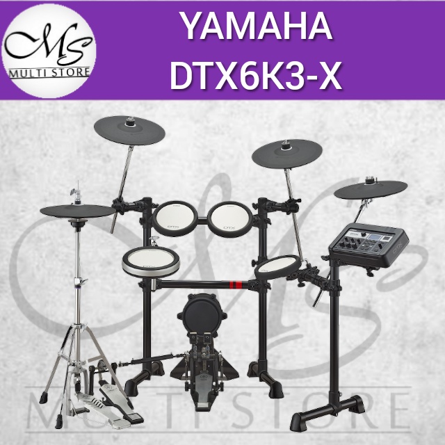 Drum Elektrik Yamaha DTX6K3X - DTX6 K3X - DTX 6K3X - DTX 6K3 X - DTX6K3 X