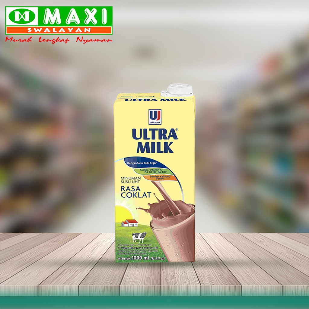 

Ultra Milk UHT 1 Liter Coklat