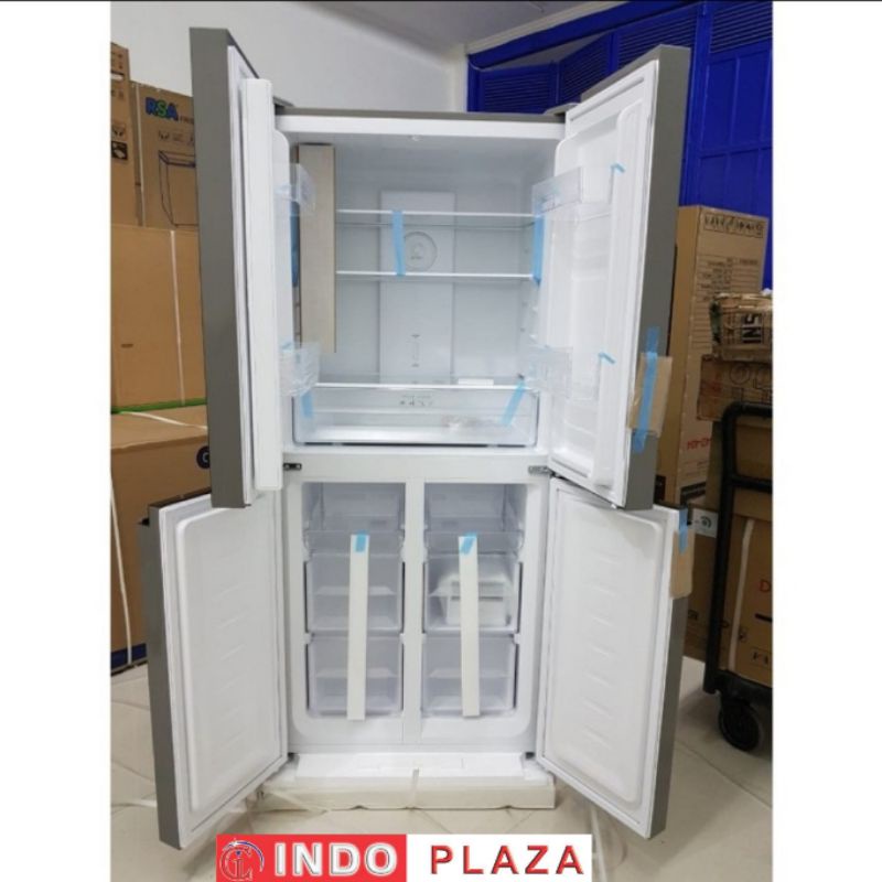 KULKAS SIDE BY SIDE 4 PINTU INVERTER GEA G4D-404