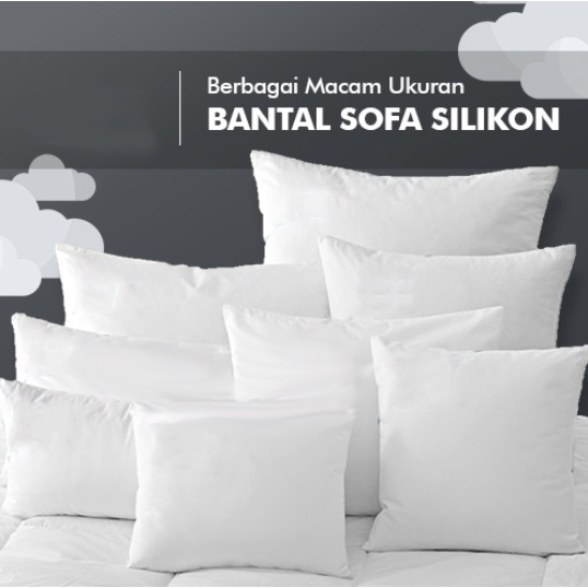 ❤ IJN ❤ Bantal Sofa / Bantal Kursi Silikon Uk. 70x70