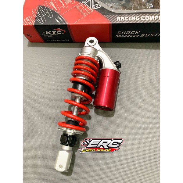 SHOCK KTC XTREME 9031F MATIC 300 MM MIO - BEAT - VARIO - SCOOPY MERAH RACING ORIGINAL ORI