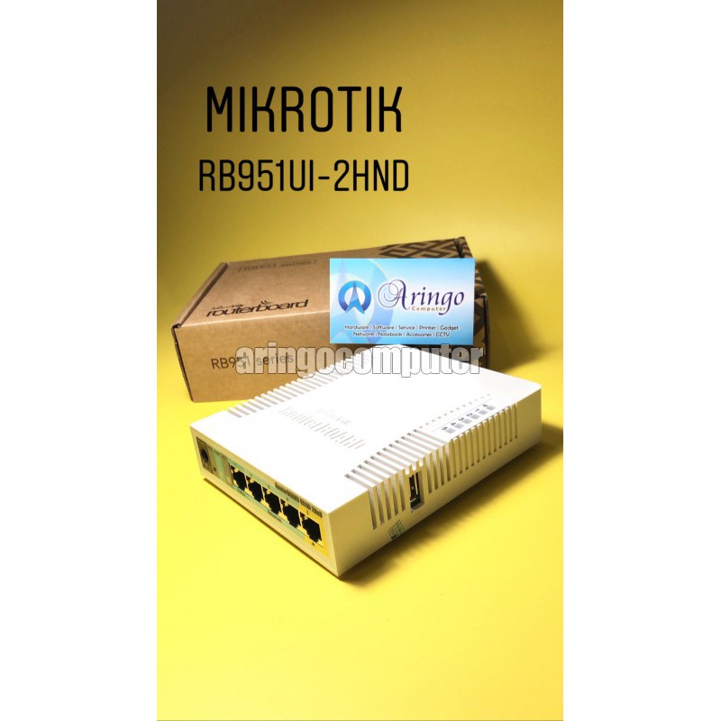 Network (Device) Mikrotik RB951Ui-2hnd high power wireless