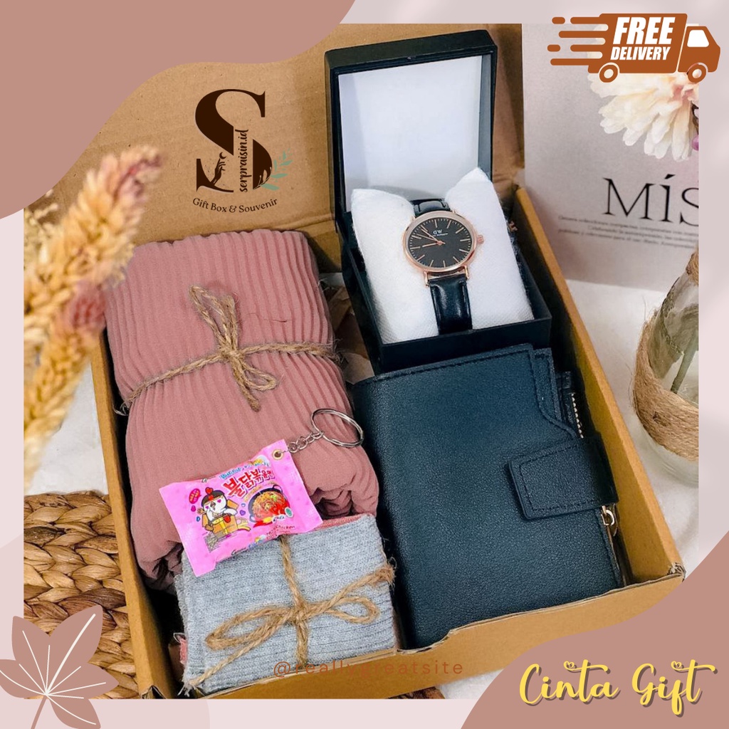 {Serpraisin.id} Cinta Gift BISA COD  Hadiah Ulang Tahun Cewek | Gift Ultah Anniversary Pacar | Hampe