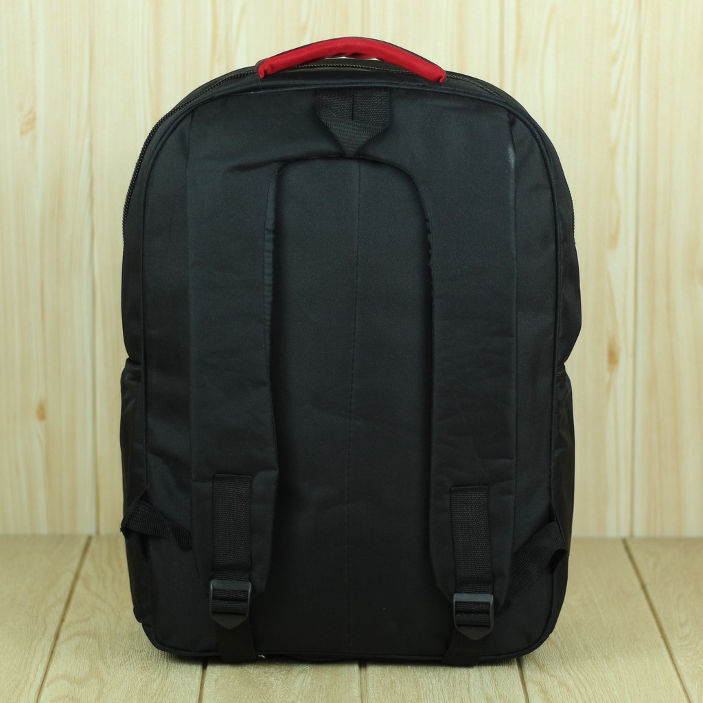 Tas Ransel V Pam Rockers Hitam Back Pack Pria Multi Fungsi Fashionable Bahan Tebal Kuat Berkualitas