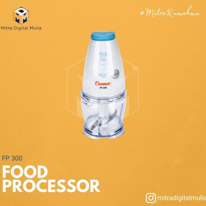 Cosmos Fp300 Food Processor Blender Mini - Promo 