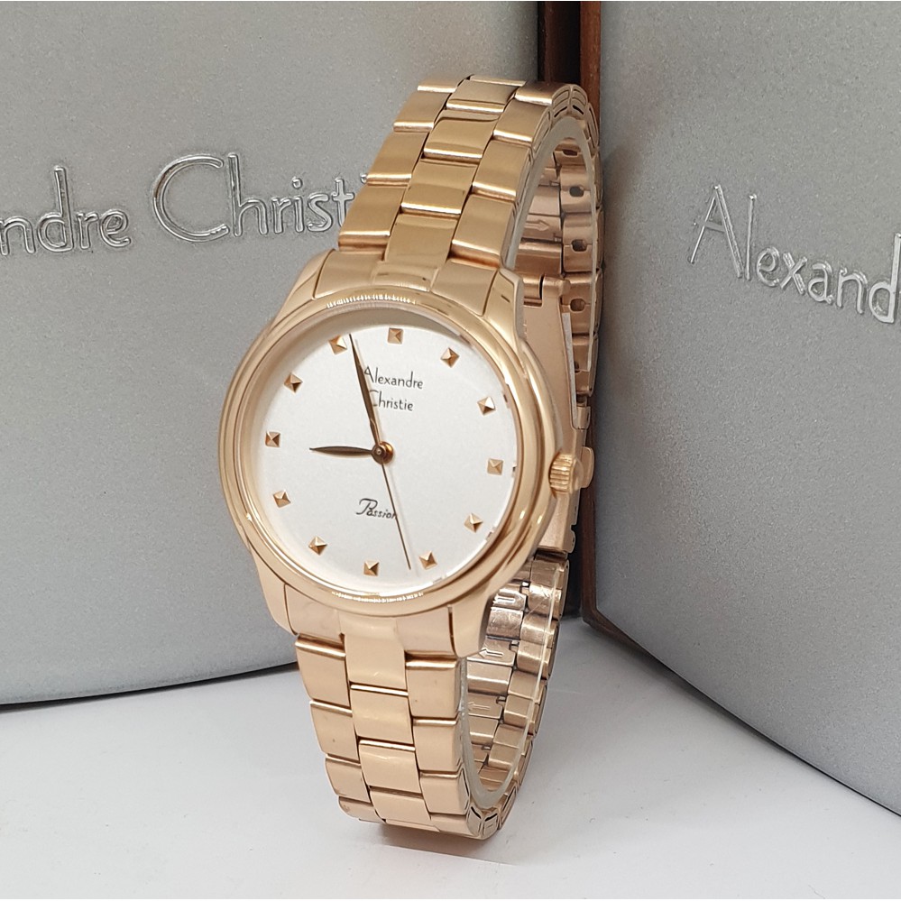 Alexandre Christie Ac 2835 Various Coluors Jam Tangan Wanita Original Dia 3,3 Cm