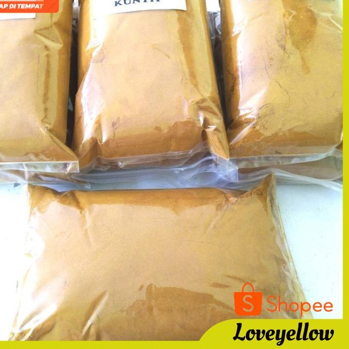 

Bisa COD Serbuk Bubuk Kunir Kunyit Kuning Murni 500gr