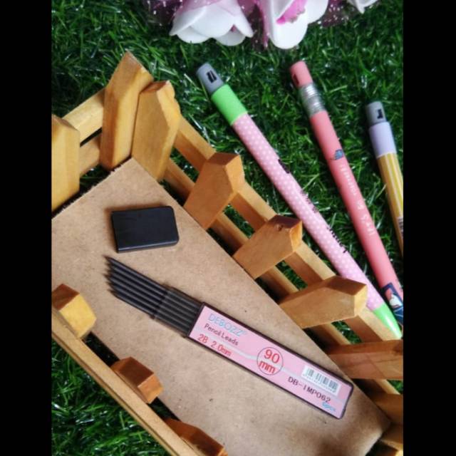 

Refill - Isi ulang pensil Raut / Mekanik tebal 2.0mm 2B isi 6pcs