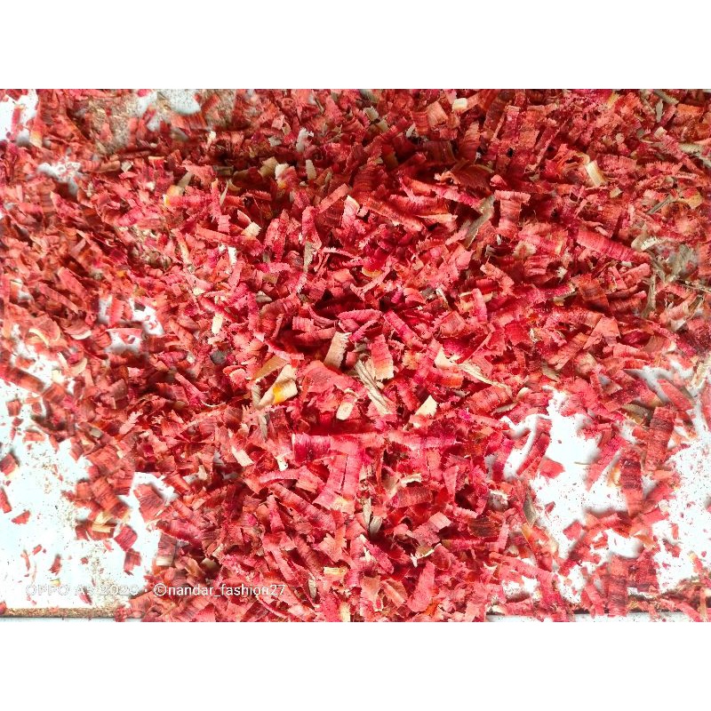 

300gr kayu secang merah,serutan halus 10k