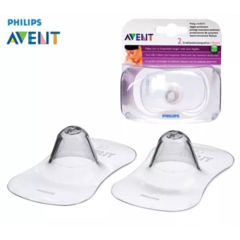 Philips Avent Nipple Protector Size Small Size Standard / Pelindung Puting / Penyambung Puting Saat Menyusui