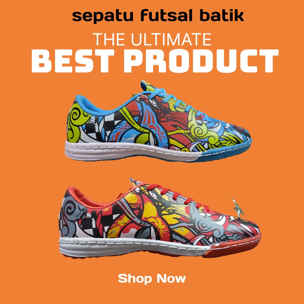 SEPATU FUTSAL PRIA  ORTS BATIK SOL SUDAH DI JAIT // SEPATU OLAHRAGA PRIA // TERBARU TERLARIS DAN TERMURAH