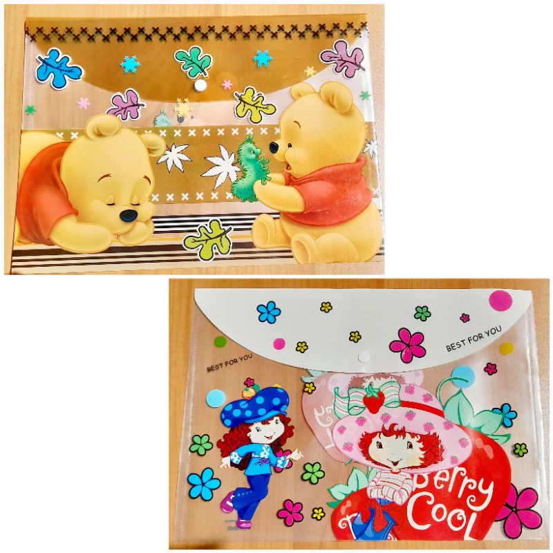 

Map Plastik 35*25 cm Winne The Pooh & Strawberry