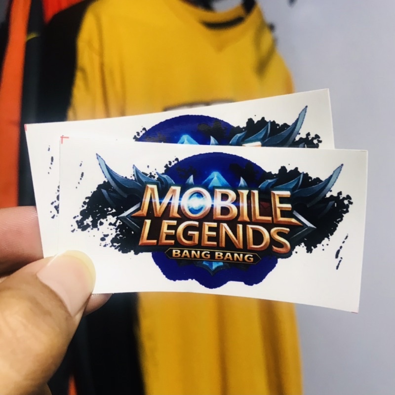 Stiker Gaming Esports Game - Mobile Legend, FreeFire, PUBG