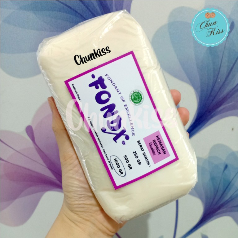 FONDANT FONDX 1 KG - HALAL SIAP PAKAI