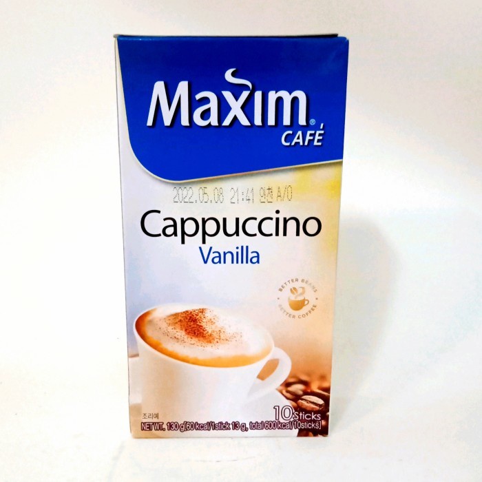 

MAXIM CAFE CAPPUCCINO VANILLA 130 GR