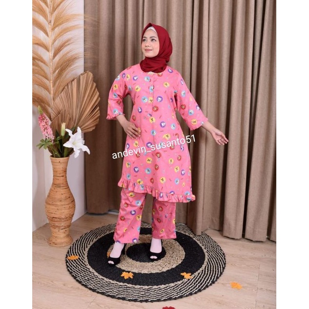 Stelan Sunly Tunik CP Celana Panjang Tgn 7/8