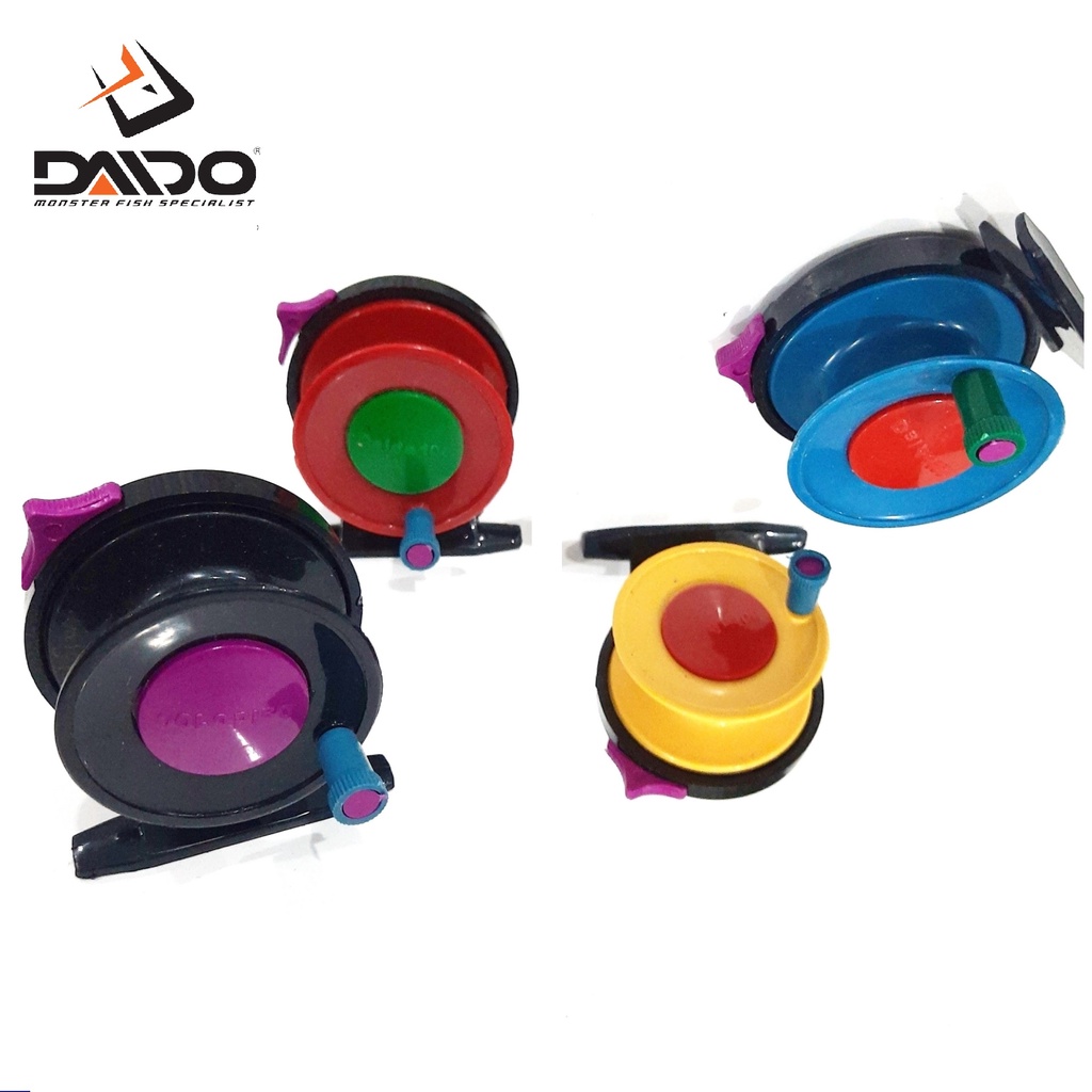Reel Tokos Daido 100  Ringan Kuat Reel Tegek Fly Fishing Tegek Sungai Danau Waduk Bisa COD