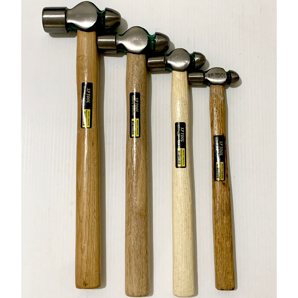 [6PCS] Palu Konde GG Kayu Ball Pein Hammer XPTOOL Ukuran 2 1/2 LB