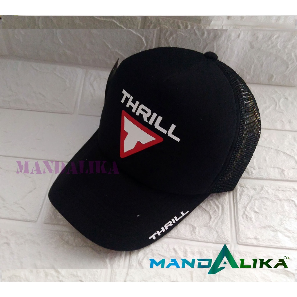 TOPI SEPEDA THRILL TRUCKER JARING CUSTOM BIKE