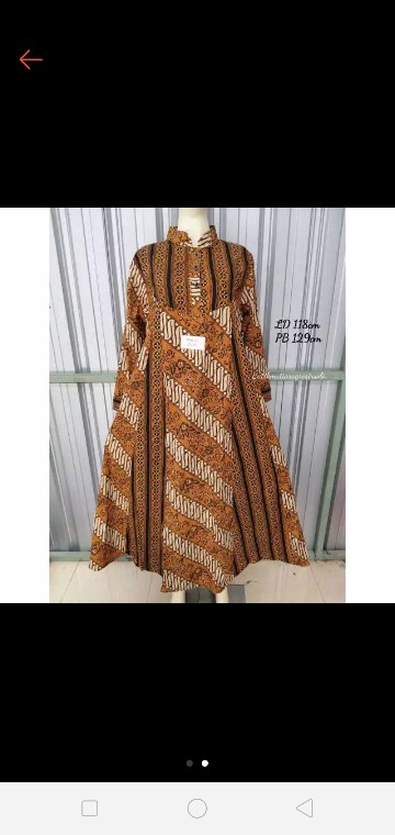 Gamis Batik Hap Longdress Hana Busui Friendly