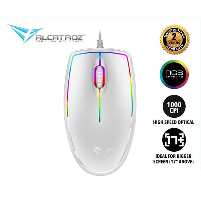 Mouse USB Alcatroz Asic 7 RGB FX