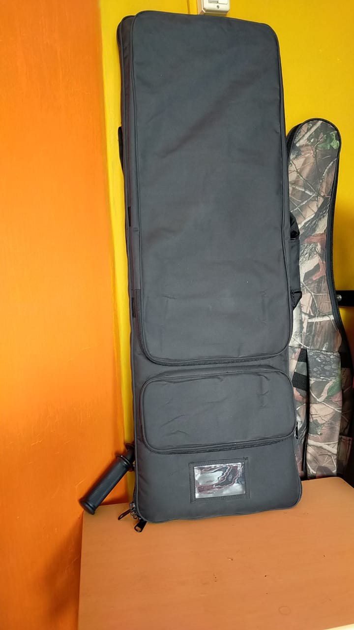 Tas Ransel Senapan Angin Kotak Hitam Tebal Bullpup Dan Pompa Pcp Murah Panjang 100 Cm - Lebar 30 Cm