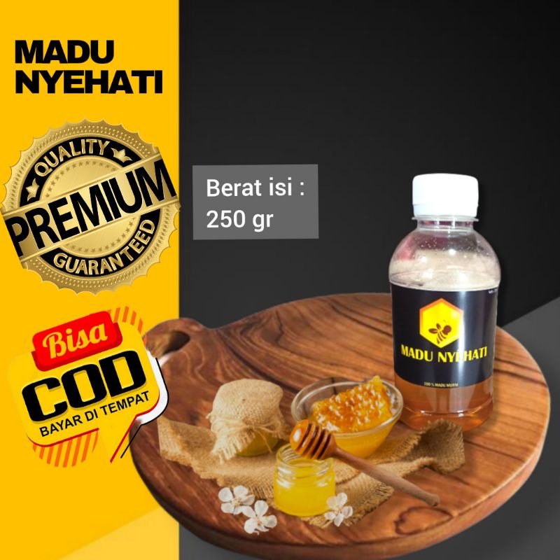 

MADU MURNI 250 gr TERUJI LABORATORIUM | Madu_Nyehati Magelang