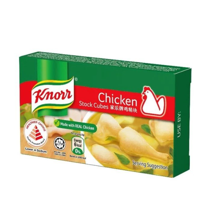 

Flash Sale - Kaldu Ayam Blok Knorr Chicken Stock Cubes - Isi 6 Pcs
